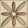 Atlas Concorde Momenti beige 10 fiore 10x10