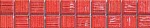 Atlas Concorde Vivace rosso listello 25 4,7x25